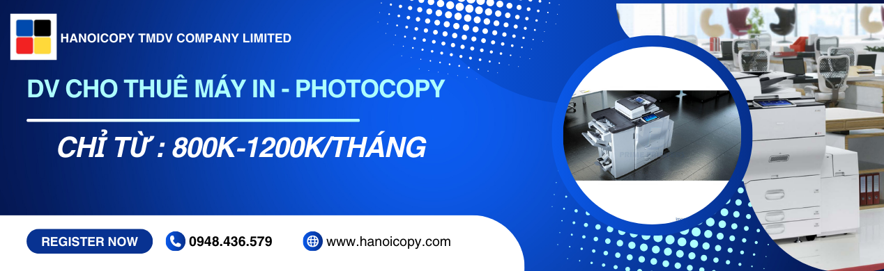 dịch vụ cho thuê máy photo