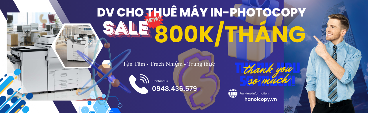 dịch vụ cho thuê máy photo